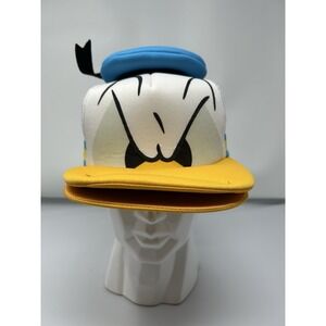 Disney Donald Duck Character Hat - White, Blue, Yellow
